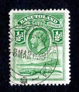 1933 Basutoland Sc #1 used cv.$2.40 ( 9166 BCXX5 )