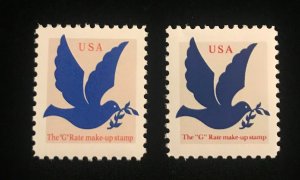 2877 & 2878 MNH Type I & II, set of 2