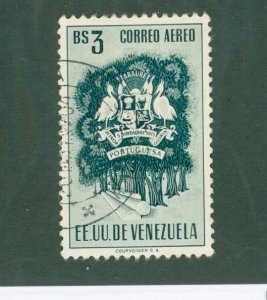 VENEZUELA C497 USED CV $4.00 BIN $2.00