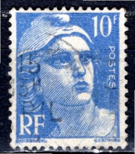 France; 1946: Sc. # 546; Used Single Stamp