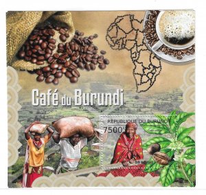 Burundi 2012 Coffee S/S MNH C5