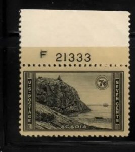 746 MNH plate number single TF21333