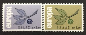 Greece 1965 #833-4, MNH, CV $2.25