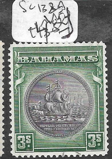 BAHAMAS (PP2501B) 3/- BOAT SG 132A  VFU