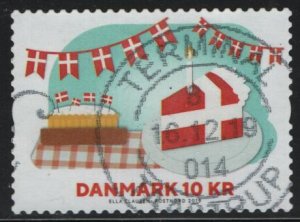 DENMARK  1814 F/VF USED