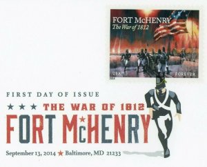 Scott 4921 Fort McHenry Digital Color Pictorial Cancel First Day Cover 
