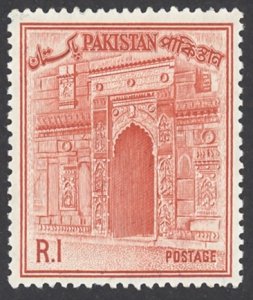 Pakistan Sc# 141 MH 1963 1r Chota Sona Masjid Gate