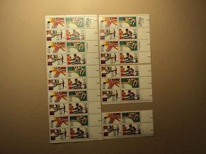 USPS Scott 2048-51 13c 1983 Summer Olympics 84 Lot Of 4 P...