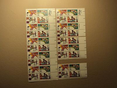 USPS Scott 2048-51 13c 1983 Summer Olympics 84 Lot Of 4 P...