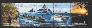 PITCAIRN ISLANDS SG759a 2008 LONGBOATS HISTORY MNH