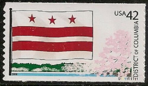 US 4292b Flags of our Nation 42c PNC10 strip #2 MNH 2008 