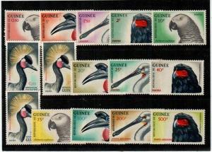 Guinea Scott 263-74,C41-3 Mint NH (Catalog Value $29.85)