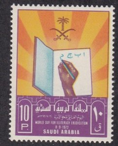 Saudi Arabia # 635, World Literacy Day, LH, 1/3 Cat.