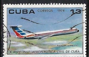 Cuba 1929 VFU AIRPLANE R356-1