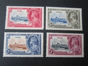 Fiji 1935 Sc 110-113 silver Jubilee set MH