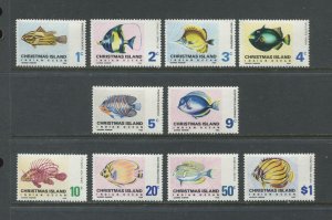 Christmas Island partial set unmounted mint NH