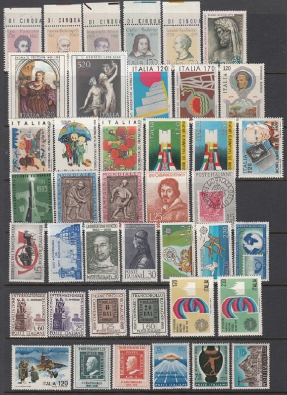 ITALY LOT# 22715-E -MNH