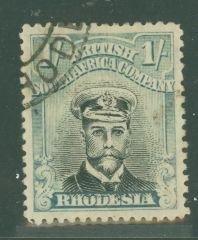 Rhodesia (1890-1923) #130v Used Single