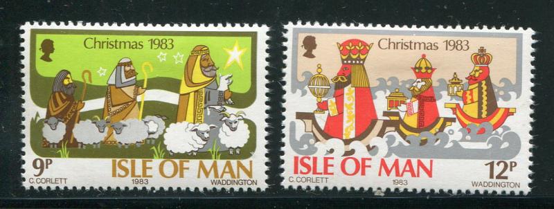 Isle Of Man #252-3 mint