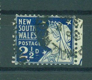 New South Wales sc# 104 (4) used cat value $3.25