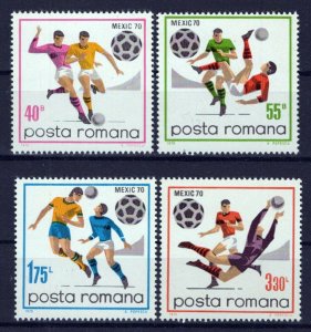 Romania 2174-2177 MNH Sports Games Soccer ZAYIX 0624S0361