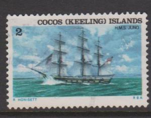 Cocos Islands Sc#21 Used