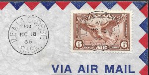 Doyle's_Stamps: Canadian Postal History: Ile a La Crosse-Buffalo Narrows 1st Flt