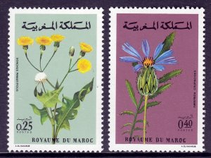 Morocco - Scott #266-267 - MNH - SCV $1.15