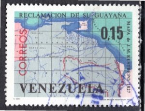 Venezuela; 1965: Sc. # 887: Used Single Stamp