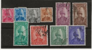 Nepal 144-151A. Set. Used.