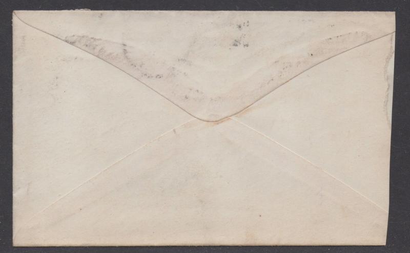 **US 19th Century Advertising Cover Scott #156, Chatham, VA 3/8/1879, Fancy Cxl