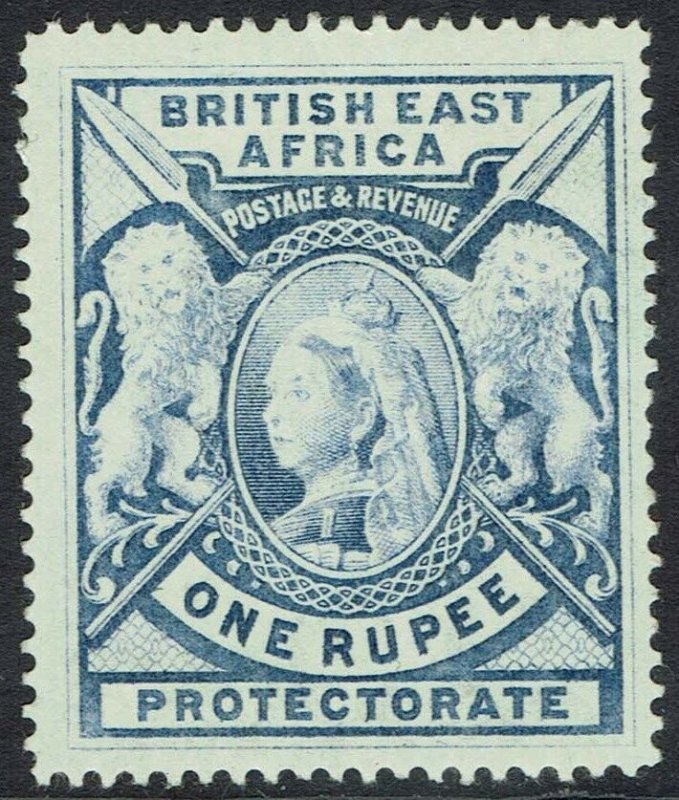 BRITISH EAST AFRICA 1897 QV LIONS 1R 