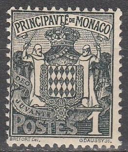 Monaco #60 Fine Unused (SU4592)