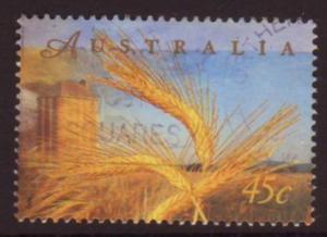 Australia 1998 Sc#1652, 45c Wheat Farming USED. 