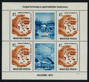 Hungary 2239a MNH Map, European Security & Cooperation