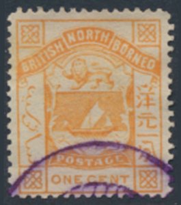 North Borneo  SG 23   SC#  26 *   Used perf 14  see scans & details