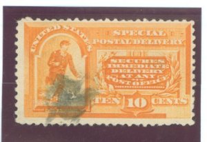 United States #E3 Used Single