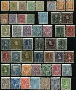 Early MONTENEGRO Postage Stamp Collection Used Mint LH