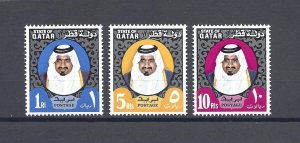 QATAR 1973/74 SG 452/4 MNH Cat £297