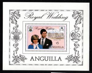 Anguilla MNH Scott #447 Souvenir sheet Royal Wedding