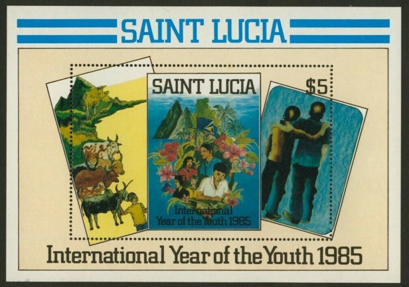 St Lucia 795 MNH International Year of the Youth