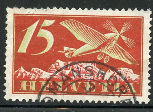 Switzerland # C3, Used. CV $ 8.25