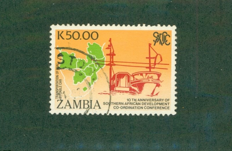 ZAMBIA 514 USED CV $7.50 BIN $3.25