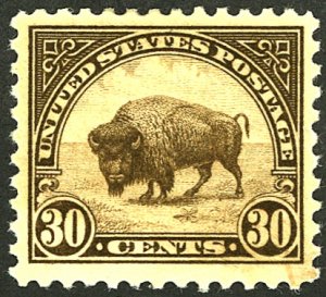 U.S. #569 MINT OG LH 