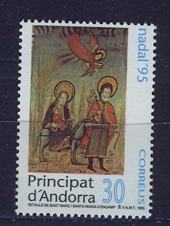 ANDORRA SPANISH 1995 MNH SC.235 Christmas