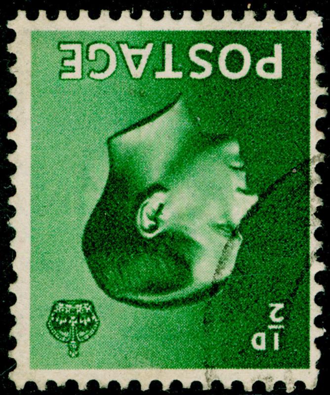 SG457Wi, ½d green, FINE USED, CDS. WMK INV