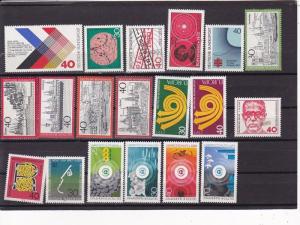 Germany 1101-1127 MNH & MH (1103-1110 + 1123-1125=Mint Hinged)