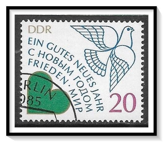 Germany DDR #2383b New Year CTOH