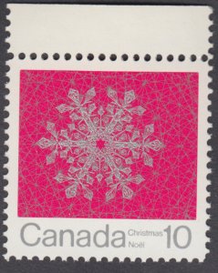 Canada - #556 Christmas Snowflake - MNH