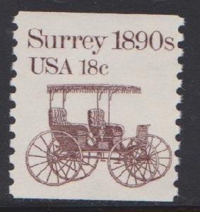 1907 Surrey F-VF MNH Transporatation Coil Single